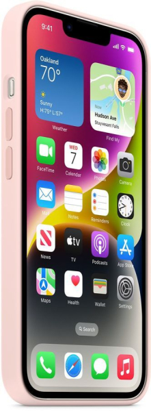 Купить  Apple iPhone 14 Silicone Case with MagSafe, chalk pink-6.jpg
